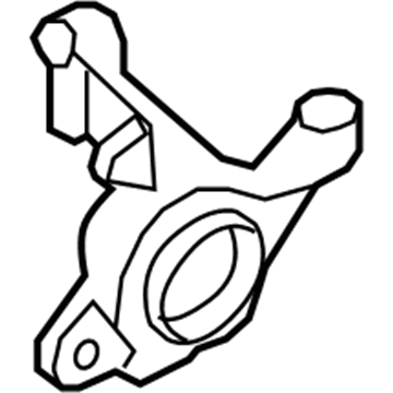 Ford 5L8Z-3K186-BA Knuckle - Front Wheel