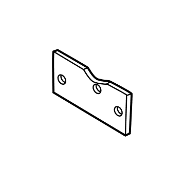 Lincoln PJ7Z-17A385-AA Bracket - License Plate