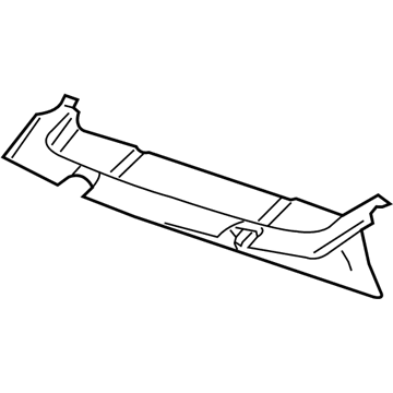Ford Explorer Air Deflector - 1L2Z-8349-AA