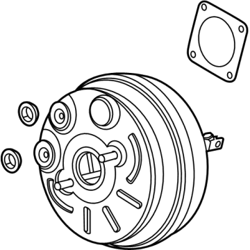 Ford JX6Z-2005-T Booster Assembly - Brake