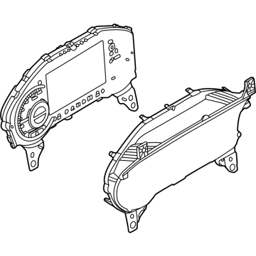 Ford M2DZ-10849-A Instrument Cluster