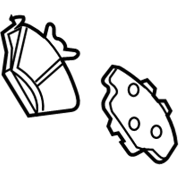 Ford 3U2Z-2V001-AB Pad