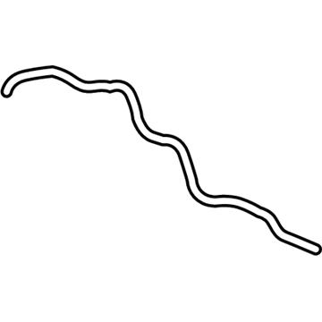 HP5Z-4022-B Ford Vent Hose, Driver Side Illustration 1 of 1