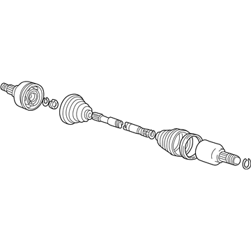 Ford 6F9Z-4K138-A Shaft Assembly
