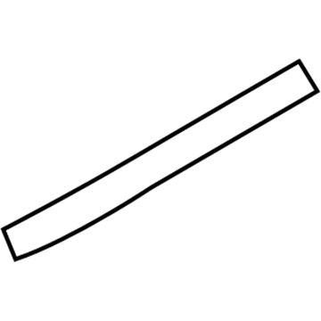 Lincoln 8A5Z-5425324-B Weatherstrip - Door Lower
