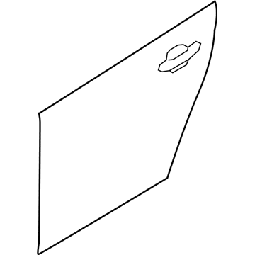Lincoln 8A5Z-5424700-A Panel Assembly - Door - Outer