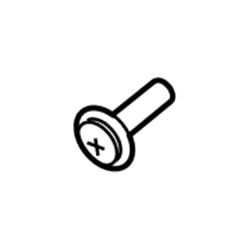 6R3Z-63424C32-A Ford Rear Trim Panel Pin Illustration 1 of 1