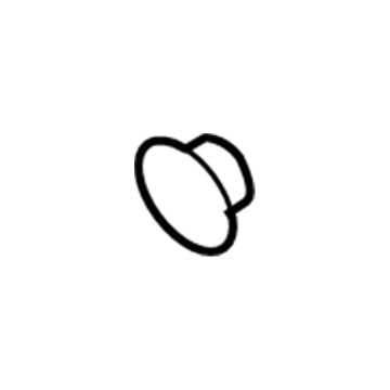 -W712314-S300 Ford Rear Trim Panel Nut Illustration 1 of 1