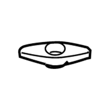 Ford E6DZ-1462-A Nut - Wing