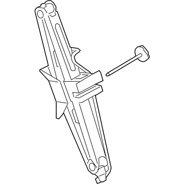Ford KT1Z-17080-C Jack Assembly - Lifting