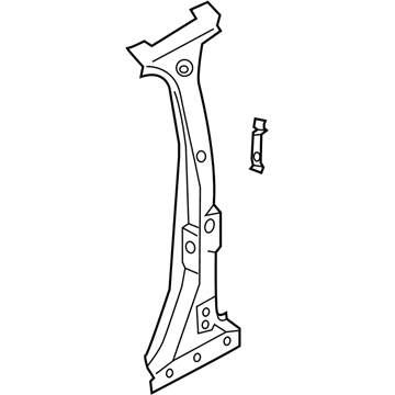Ford LB5Z-7824300-A Pillar Assembly - Center B Pillar