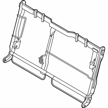 Ford LC3Z-16613A39-A Frame - Rear Seat Back Retainer