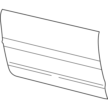 Ford F67Z9820200AA Panel Assembly - Door Outer