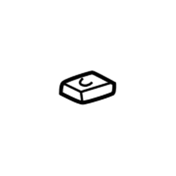 Ford F2CZ-19C566-A Insulator - Rubber