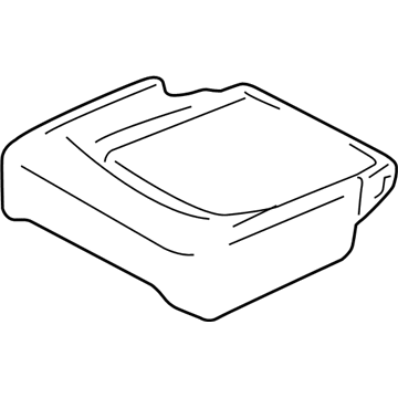 Lincoln 6L7Z-7863804-AD Cover Assembly - Rear Seat