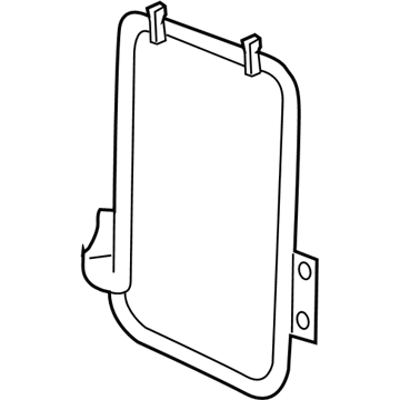 4L1Z-78613A38-BA Ford Seat Back Frame, Rear Passenger Side Illustration 1 of 1