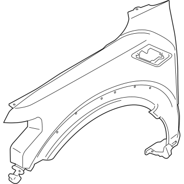 Ford ML3Z-16005-C Fender Assembly - Front