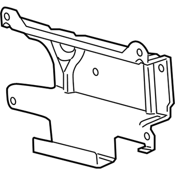 9L3Z-12A659-A Ford ECM Bracket Illustration 1 of 1