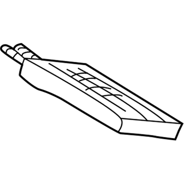 Mercury H2MZ-18476-M Heater Assembly - Less Radiator