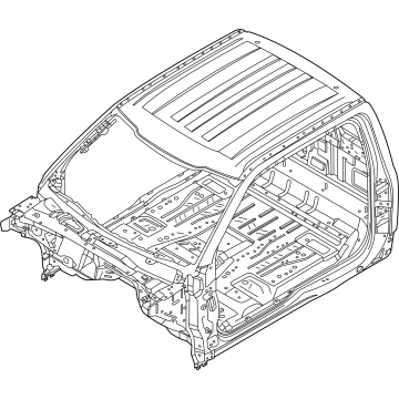 Ford PC3Z-28001B24-A Cab Assembly - Trimmed - Primed