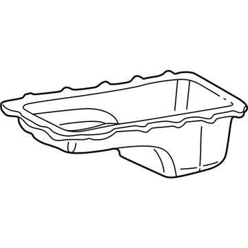 Ford F7UZ-6675-AC Pan Assembly - Engine Oil