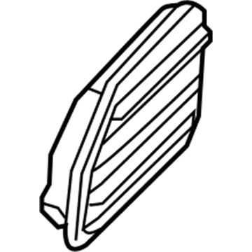 Ford CP9Z-58280B62-A Grille - Air Inlet