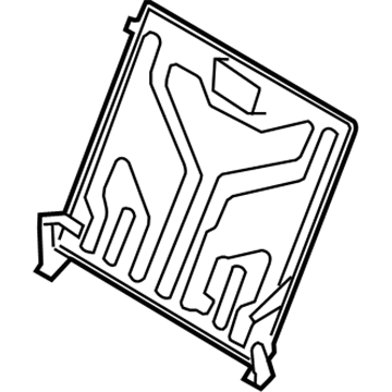 Ford 5G1Z-54613A38-A Frame - Rear Seat Back