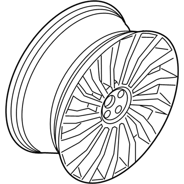 Lincoln KA1Z-1007-F Wheel Assembly