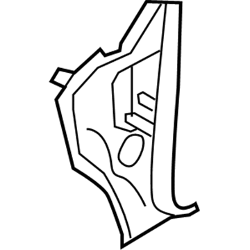 7T4Z-7802039-A Ford Side Panel, Driver Side Illustration 1 of 1