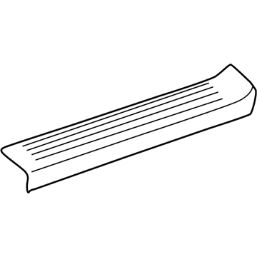 Lincoln 2C5Z-7813228-AAD Plate - Door Scuff
