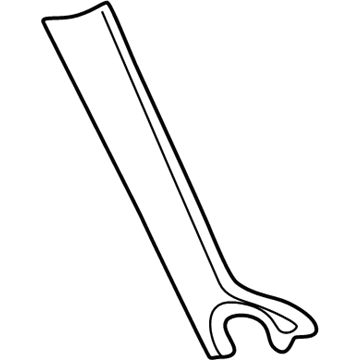 Lincoln 2C5Z-7803598-AAA Moulding - Windshield