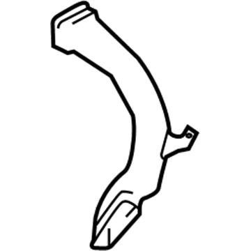 Lincoln AH6Z-19E630-B Duct Assembly - Air Conditioner
