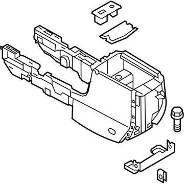 Lincoln AH6Z-54045A36-CA Panel Assembly - Console