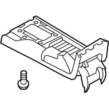 Lincoln BH6Z-54045A76-GA Panel Assembly - Console