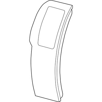 Ford 3L3Z-1824630-AABP Door Assembly - Rear - Left