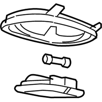 Ford YS4Z-13776-BA Lamp Assembly - Interior