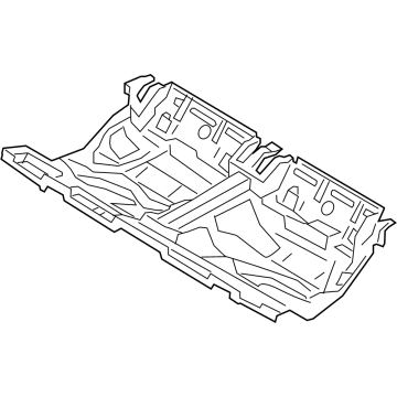 Ford PR3Z-6363160-A Frame And Spring - Rear Seat Cushion