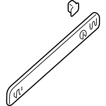 Ford AL8Z-7841018-A Moulding