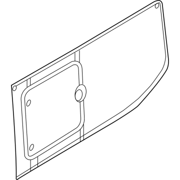 Ford BK3Z-6129700-M Glass - Quarter Window
