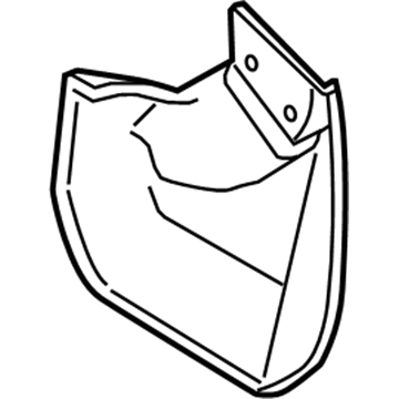 Ford BK3Z-9928371-AA Shield - Splash - Wheelhouse