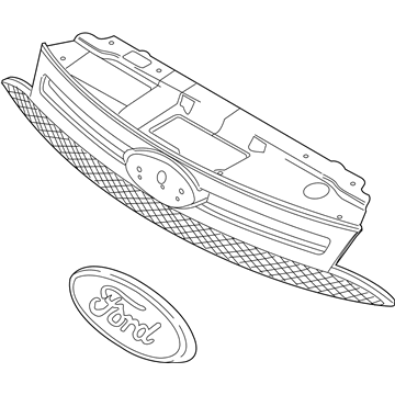 Ford Focus Grille - 9S4Z-8200-CA