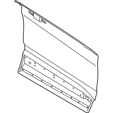 Ford LB5Z-7820200-A Panel Assembly - Door - Outer