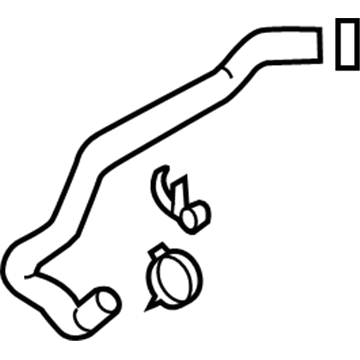Ford Focus Cooling Hose - CP9Z-8597-A