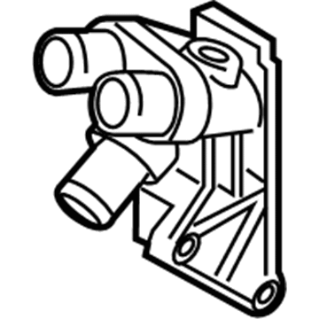 Ford 7R3Z-8592-D Connection Water Outlet
