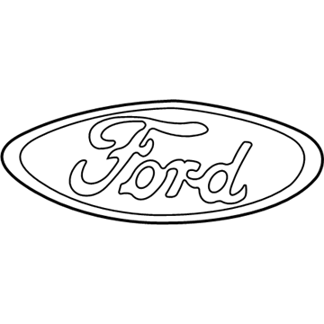 Ford F8CZ-5442528-AB Name Plate