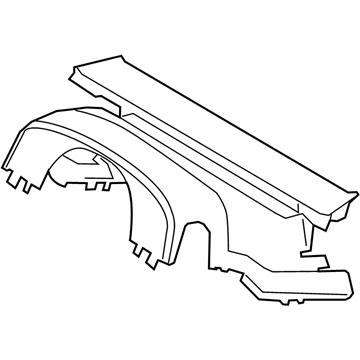 Ford LB5Z-3530-AC Shroud Assembly - Steering Column