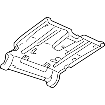 Ford 6L2Z-7811218-AA Pan Assembly - Floor - Rear