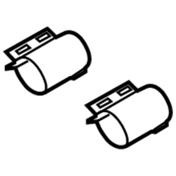 Ford BR3Z-5A231-B Clamp - Exhaust