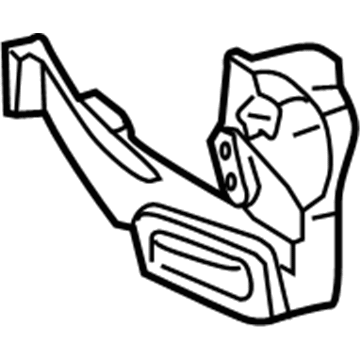 Ford 1L2Z-18C433-BA Duct - Heater Outlet