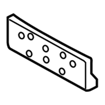 Ford FB5Z-17A385-BA Bracket - License Plate